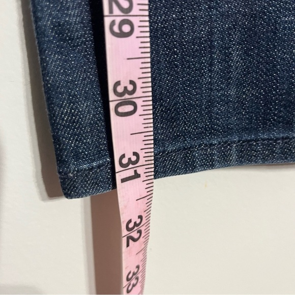 7 For All Mankind The Lexie Women's 27 Petite Dark Wash Blue Denim Bootcut Jean - Picture 7 of 9